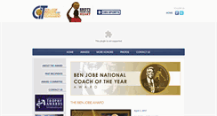 Desktop Screenshot of benjobeaward.com